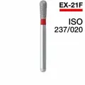 Боры EX-21F-ISO 237/020 Прямой, плоский кончик ( 5ШТ)Алмазные боры Для турбинного наконечника применяется в стоматологии для препарирования. от NeoHealth