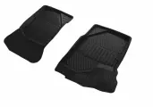 Ковры резиновые Лада Гранта/Калина/Датсун/Кросс/Granta/Kalina Cross on-Do 3D Standart SRTK (Саранск) передняя пара в салон