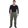 Брюки Huntsman Крафт, олива, хлопок, размер 44-46