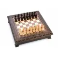 Шахматы резные в ларце Престиж 50, Harutyunyan, ручная работа.