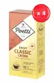 Кофе молотый Poetti Classic Crema Арабика/Робуста, 250 г х 4 шт
