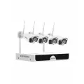 Комплект видеонаблюдения WiFi NVR с 4 камерами