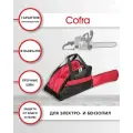 Cofra RC-5113 Чехол для бензопилы, сумка для электропилы . Размеры: 410х265х250 + 400х130 (для пильной шины) 1 шт, цвет: черный/бордовый