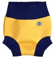 Splash About Подгузник для плавания Желтый с синим XXXXL