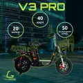 Электровелосипед Kugoo Kirin V3 Pro, взрослый, мужской, дальность хода 60 км, максимальная скорость 55 км/ч, курьерский