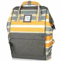Рюкзак Himawari ABCD-A микс желто-серый с белым