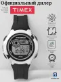 Наручные часы TIMEX, черный, серебряный