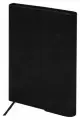 Ежедневник с магнитным клапаном недатированный, под кожу, А5, черный, BRAUBERG Magnetic X, 113278
