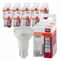 Лампочки светодиодные E27 Osram LED Star R, 600лм, 7Вт, 4000К нейтральный свет, матовая, гриб, 10 штук