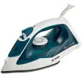 Утюг Delta DL-153 белый с бирюзовым, 2200 Вт, антипригарное покрытие подошвы
