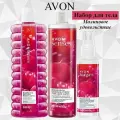 AVON/Эйвон Набор для тела Senses (Сенсес) Малиновое удовольствие Пена для ванн 500мл, Гель для душа 500мл и Освежающий спрей 100мл
