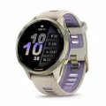 Умные часы Garmin Forerunner 970, 47 мм, Soft Gold / Translucent Indigoe (010-02969-12)