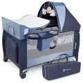 Детская кровать манеж Lionelo Sven Plus игровой для новорожденных