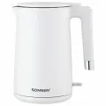 Чайник электрический с двойными стенками Sonnen KT-8719W, 1,5 л, 2200 Вт