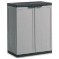 Шкаф хозяйственный Keter Jolly Base Cabinet (9733000), пластиковый, 68 см x 39 см x 85 см, серый