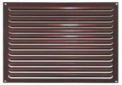 Решетка металлическая коричневая 500х400мм 5040РМк