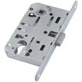 Корпус замка Agb магнитный под цилиндр MEDIANA POLARIS B06103.50.34.567 с ответной планк B02402.05 (мат хр)