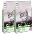 Сухой для стерилизованных кошек и кастрированных котов Pro Plan с высоким содержанием индейки 2 шт. х 10 кг