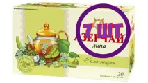 Azercay tea Сила жизни Чайн. напиток с Липой 20 пак. х 1,8 г (комплект 7 шт.) 2760544