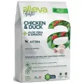 Alleva Holistic Cat сухой корм для котят с курицей, уткой, алоэ вера и женьшенем