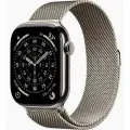 Умные часы Apple Watch Series 11 46mm Natural Titanium Case, Natural Milanese Loop S/M, GPS + Cellular, MFCY4