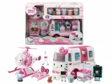 Набор игрушек для девочек HELLO KITTY кукла столовая машина игровой дом
