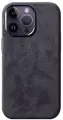 Чехол из алькантары с MagSafe для iPhone 14 Pro Max, Sancore (Черный)