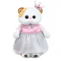 Мягкая игрушка Басик и Ко «Кошечка Ли-Ли в платье и с короной», 24 см