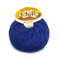 Пряжа ADELIA KATTY 100% шерсть 10 шт. х 50 г 150 м +- 10 м №21синий
