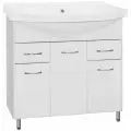Тумба с раковиной Эко Стандарт №26 90 белая