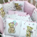 Комплект в кроватку с бортиками Роз Бэб