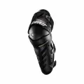 Наколенники шарнирные, мотозащита, защита колена LEATT Dual Axis Knee & Shin Guard 2024, Black S/M
