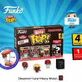 Фигурка Funko Bitty POP! Deadpool Sleepover+Larp+Heavy Metal+Mystery 4PK 84962