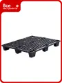Паллет Тара. ру 1200x1000x140 мм, перфорированный, вкладываемый, на ножках, цв. чёрный 24749