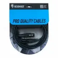 Кабель микрофонный HeadMade PRO Interconnect XLR(M) to XLR(F), 3 м, черный