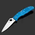 Складной нож Spyderco Endura 4 C10FPBL, сталь VG-10, рукоять Blue FRN