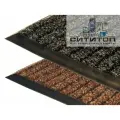 Ковровое покрытие грязезащитное Штрих 100 х 150 см, коричневый