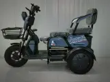 Электрический трицикл M777 Vogue 3х-местный, 1000W, литий аккумулятор, стальной, серый
