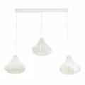 Подвесной светильник BayerLux Ариана, 3 лампы, E14, белый, 23 см x 23 см