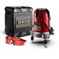 Лазерный уровень DEKO LL5, 5 линий, 6 точек, красный луч, самовыравнивающийся