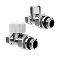 Набор термостатический прямой Royal Thermo Design 1/2М30х1,5 (Хром)