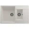 Кухонная мойка Ulgran Quartz 78 см Prima 780-01 белая