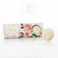 Роза - ROSA Набор мыла в подарочной коробке от SAF 3 шт по 125 г