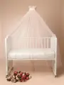 Балдахин для детской кроватки из фатина