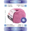 65 розовый ЯрнАрт Джинс хлопок 10 шт *50г *160м