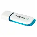 Флеш-диск 16 GB PHILIPS SNOW, разъем USB 3.0, синий, FM16FD75B/97