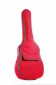 Чехол для гитары F-4103 утеплённый 5мм (красный)