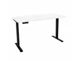 Стол с регулировкой высоты электрический LuxAlto LA-T33-2AR2 черный/белый ЛДСП 120*70*2.5