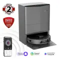 Робот-пылесос Polaris PVCRAC 7750 WIFI IQ Home, станция самоочистки, графитовый