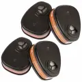 Фильтр для защиты от органических газов и паров класса А2, 4 шт Jeta Safety 6550/4